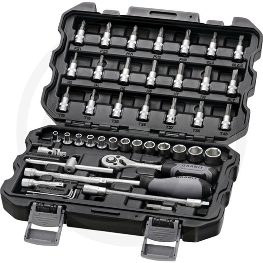 Hylsnyckelsats 1/4" 45bitar